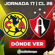 Rivalidad América vs Atlas Jornada 17 Clausura 2026