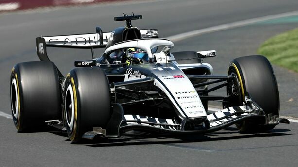 Sergio Pérez volvió a rodar en la F1, ahora con Cadillac (Reuters)