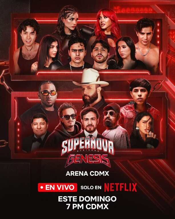 Supernova Genesis se realizará este domingo 26 de abril en CDMX (Facebook Supernova Boxing)