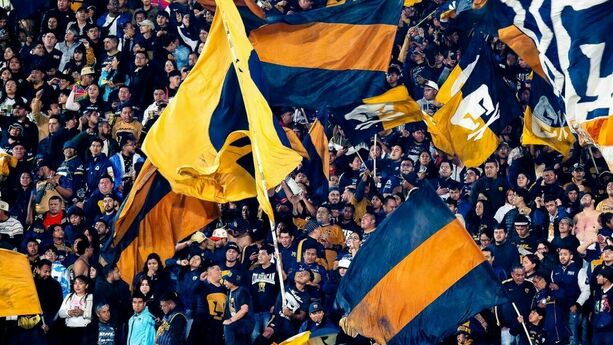 La afición de los Pumas es una de las más imponentes del futbol mexicano (Fotografía: Imago 7)