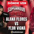 Alana Flores vs. Flor Vigna: horario y canal de pelea Supernova Génesis 2026. (Especial).