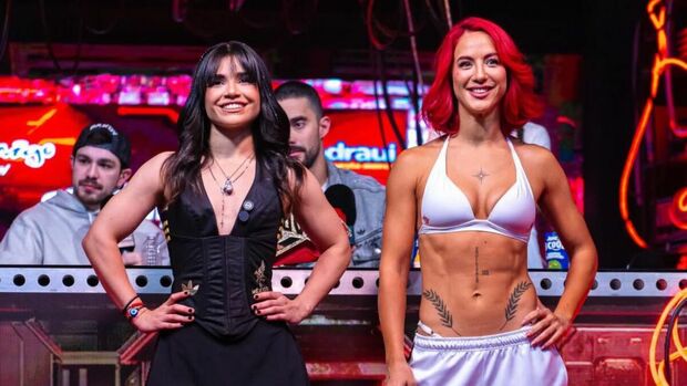 Alana Flores vs. Flor Vigna (Instagram: @supernovaboxing)