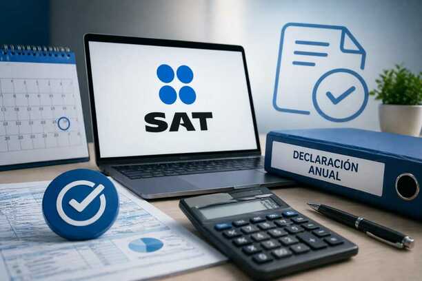 Declaración anual SAT 2026: corrección en tu declaración (FOTO: IA)