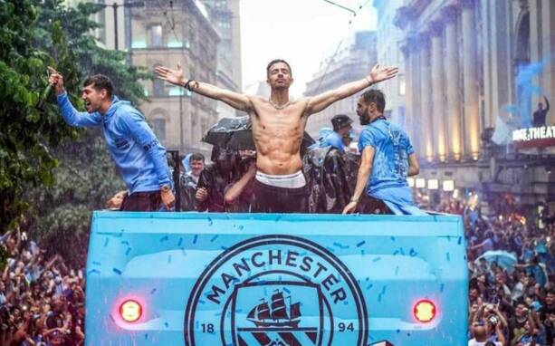 Jack Grealish no tuvo límites en los festejos con el City (@jackgrealish)