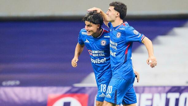 Luka Romero hizo una gran anotación ante Necaxa (Mexsport)