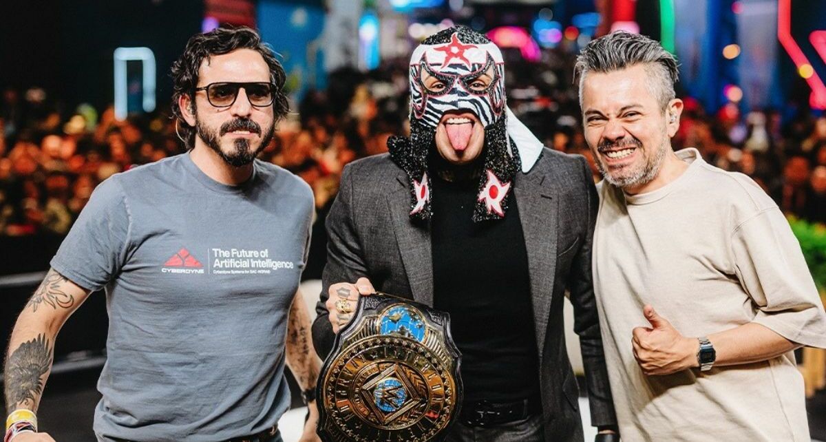 Así fue el momento de Penta Zero Miedo en CCXPMX26: mensaje y figura exclusiva | Foto: CCXP