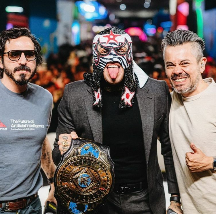 Así fue el momento de Penta Zero Miedo en CCXPMX26: mensaje y figura exclusiva | Foto: CCXP