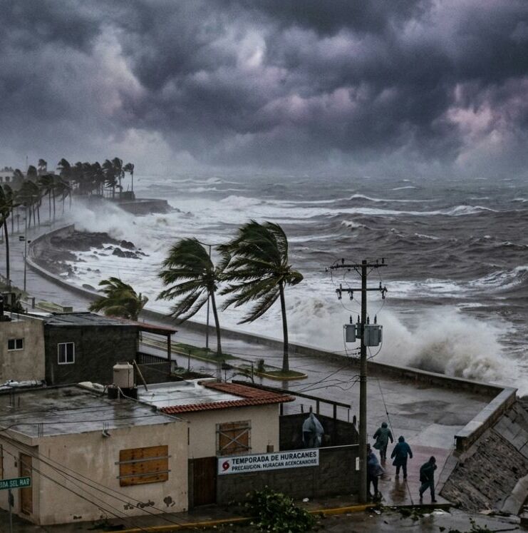 Revelan fecha de inicio de temporada de huracanes en México este 2026 | Foto: Google AI
