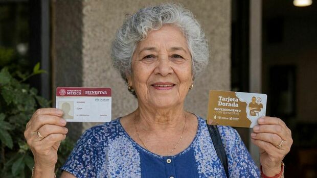 INAPAM y Tarjeta Dorada: Ambas tarjetas ofrecen beneficios distintos para los adultos mayores. Foto: IA