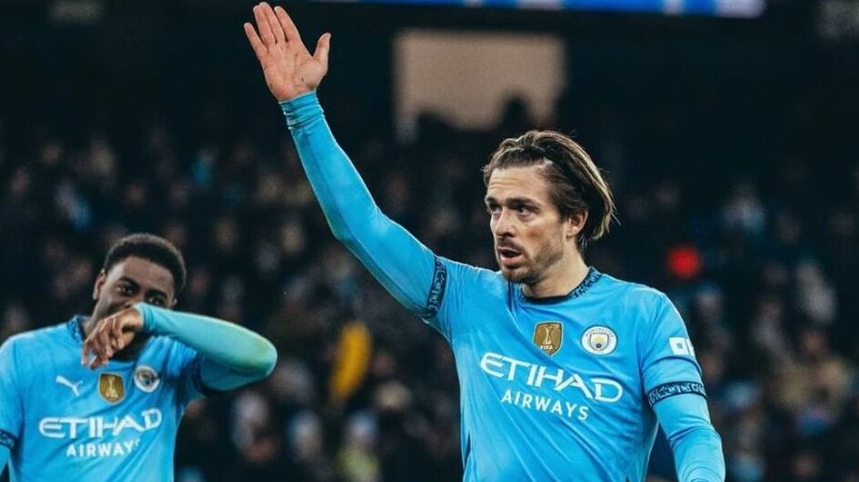 Jack Grealish volvió a anotar en goleada del City (Foto: @mancity)