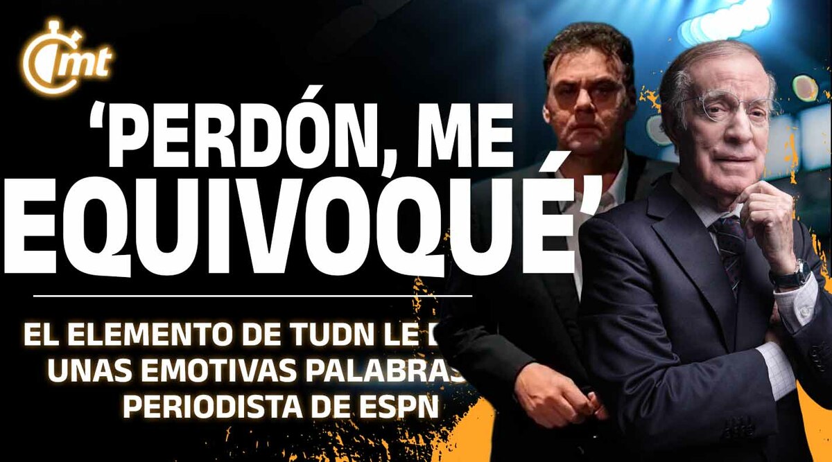 'Perdón, me equivoqué', David Faitelson a José Ramón Fernández