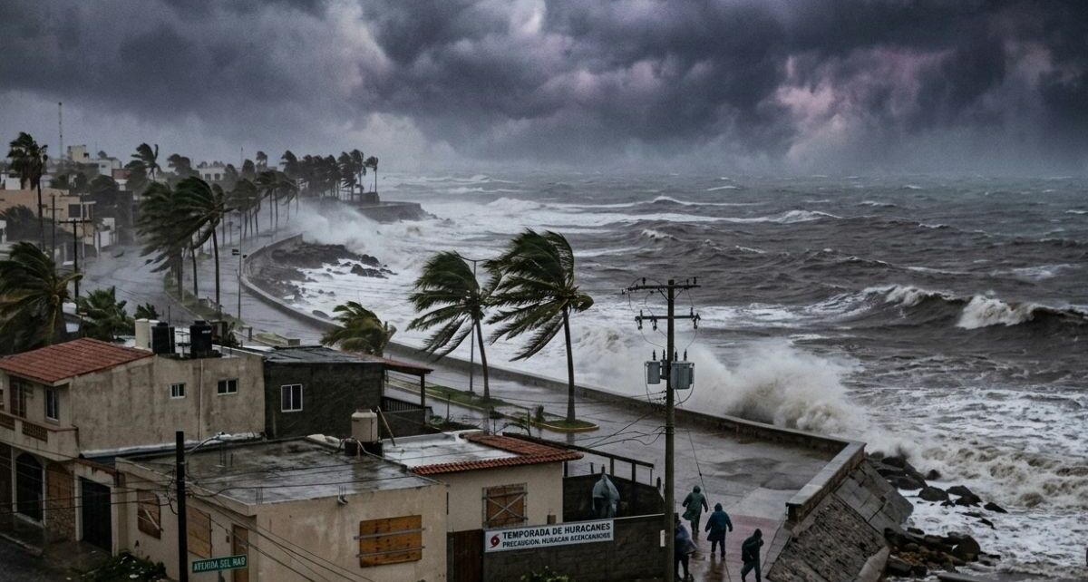 Revelan fecha de inicio de temporada de huracanes en México este 2026 | Foto: Google AI