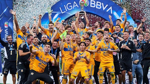 Tigres campeón en el Clausura 2023 ante Chivas. (Foto: Mexsport)