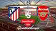 Atlético de Madrid VS Arsenal Semifinal Ida UEFA Champions League (FOTO: Especial)