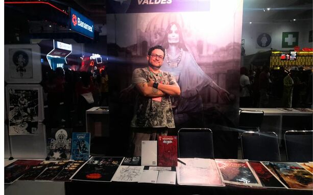 Blue Demon Comics se expande al deporte: Rulo Valdés da detalles en CCXPMX26 | Foto: Fátima Vázquez