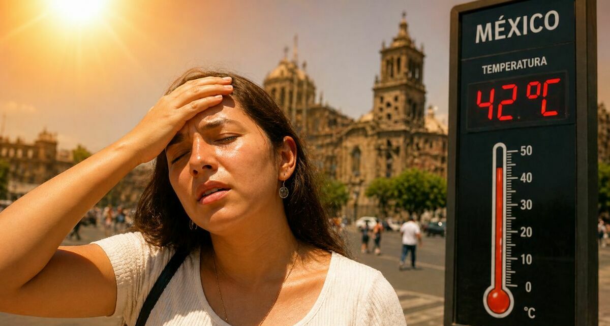Algunos estados podrían enfrentar temperaturas superiores a los 45º por la ola de calor 2026. Foto: ChatGPT