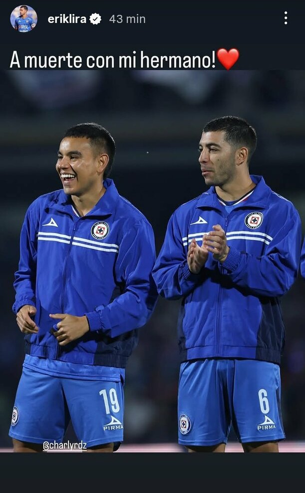 Erik Lira mando mensaje a Charly por quedar fuera del Mundial / Captura