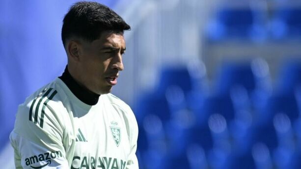 Esteban Andrada, exportero de Rayados y ahora del Zaragoza (X: @RealZaragoza)