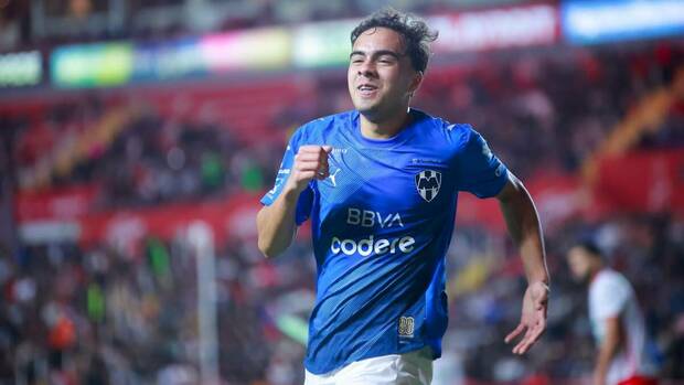 Iker Fimbres hizo la segunda anotación del Monterrey (Mexsport)