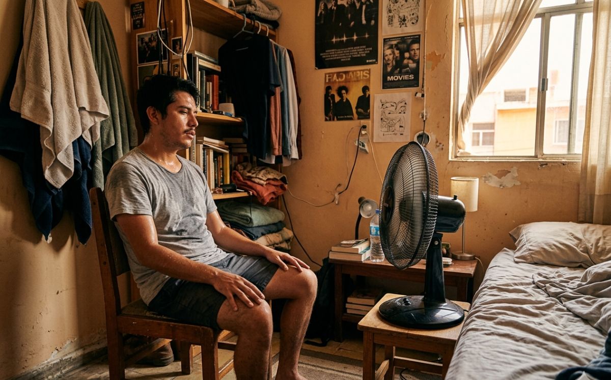 Cómo mantener tu habitación fresca durante las olas de calor | Foto: Gemini AI