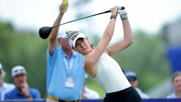 Nelly Korda es la favorita en el Riviera Maya Open (Reuters)