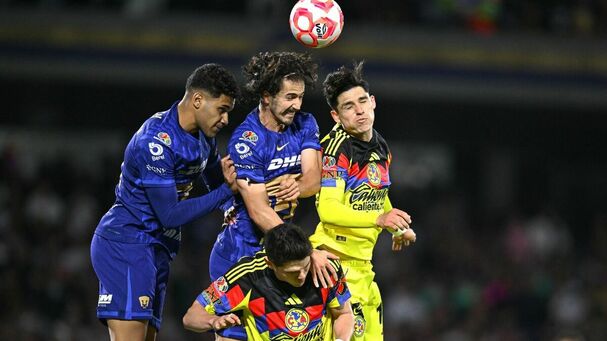 Pumas y América se enfrentaron en la Jornada 12 del Clausura 2026. (Foto: Mexsport)