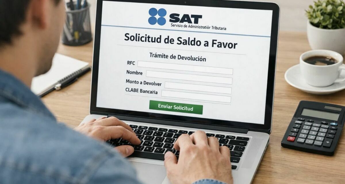 Saldo a favor 2026: fechas clave y el monto máximo que te devuelve el SAT. (Sora IA).