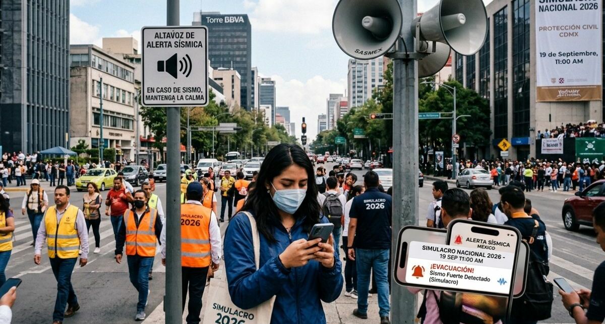 Simulacro Nacional 2026: esto es lo que debes saber sobre la alerta sísmica | Foto: Gemini AI