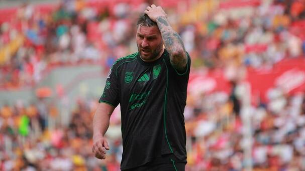 André-Pierre Gignac se lamenta en un partido de Tigres (Mexsport)