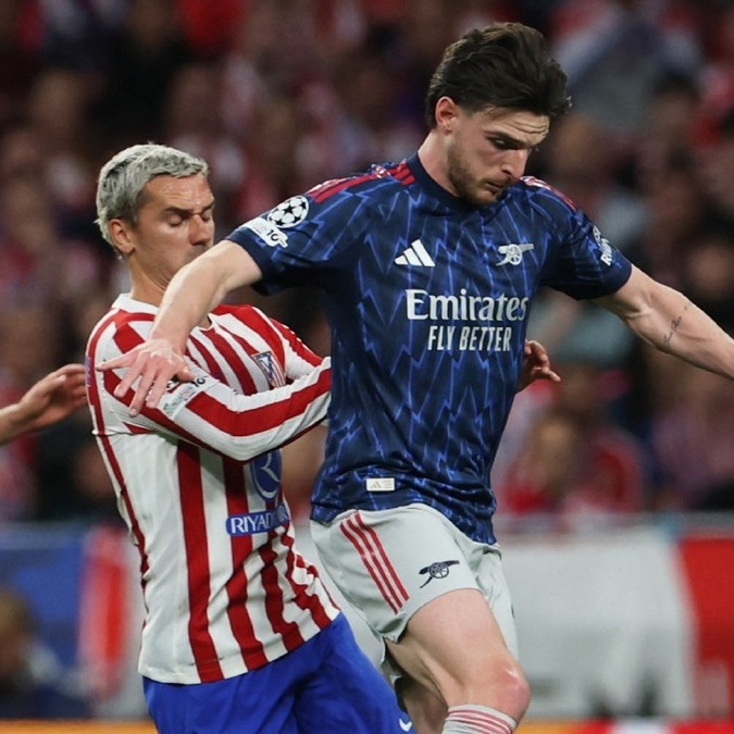 Arsenal y Atlético de Madrid se enfrentan en Semis de la Champions League (Reuters)