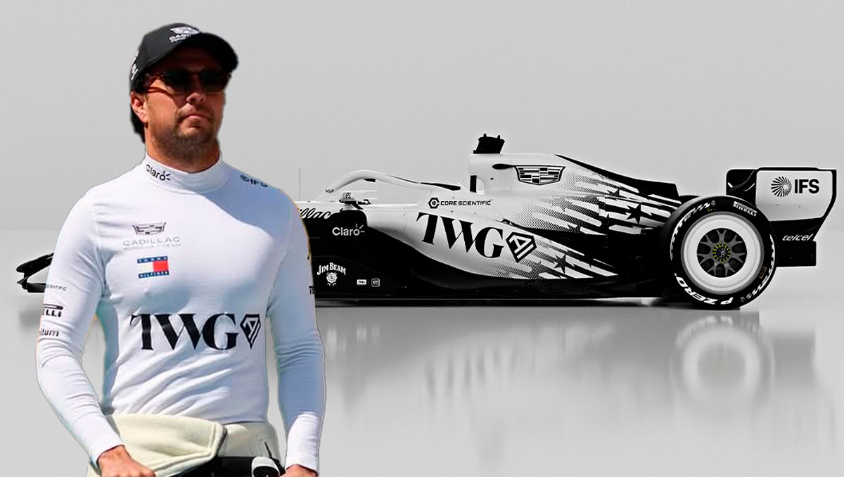 Cadillac presentará novedades en Miami. (Fotos: X @Cadillac_F1 e Instagram @schecoperez)