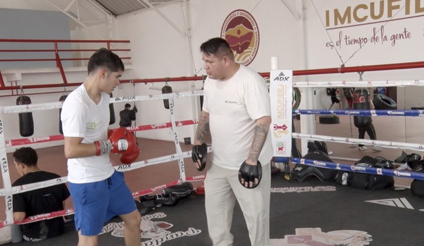 David Cuéllar ya se prepara para su regreso al box (Cortesía del equipo de David Cuéllar)