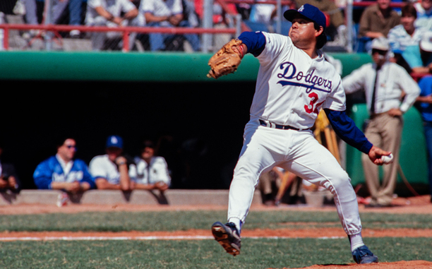 Valenzuela lució en la historia de Los Ángeles Dodgers. (Foto: Mexsport)