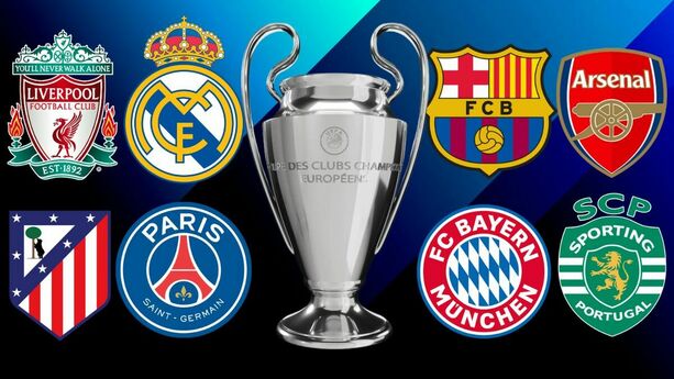 Los mejores clubes que compiten en la Champions. (Foto: Especial)