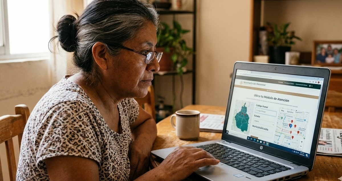 Así puedes ubicar tu Módulo de Atención para registrarte a la Pensión Adulto Mayor en mayo 2026. Foto: Gemini AI