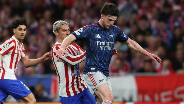 Arsenal y Atlético de Madrid se enfrentan en Semis de la Champions League (Reuters)
