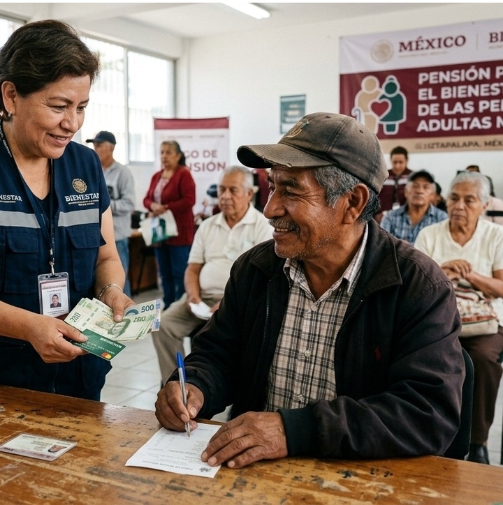 Este sería el calendario de pagos de la Pensión del Bienestar Adulto Mayor de mayo 2026. Foto: Gemini AI