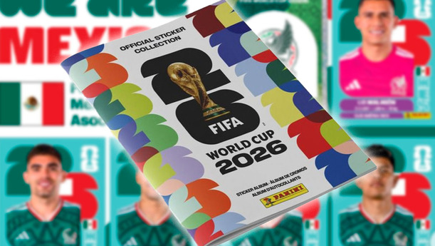 Ya se conocen a los 18 de México en el álbum Panini. (Panini y Captura)