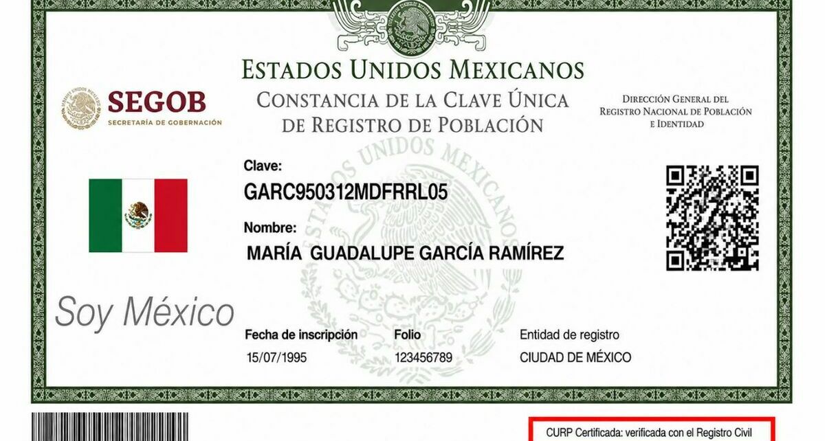 La CURP certificada es un requisito para realizar trámites. Foto: ChatGPT