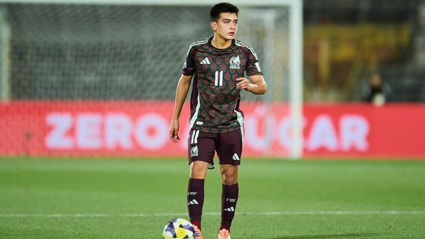 Gilberto Mora con México Sub-20 (Mexsport)