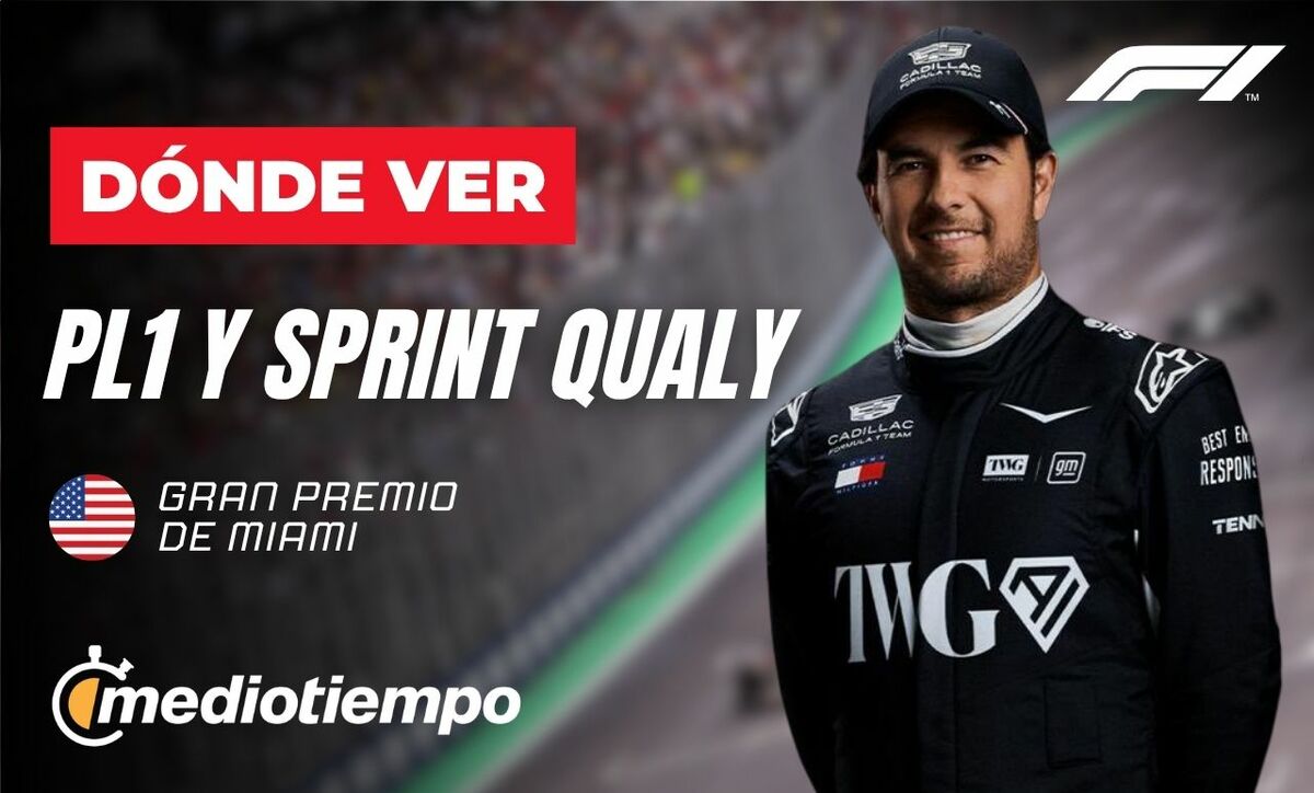 Este 1 de mayo inicia el GP de Miami 2026 de la F1 (Diseño mediotiempo | @Cadillac_F1)
