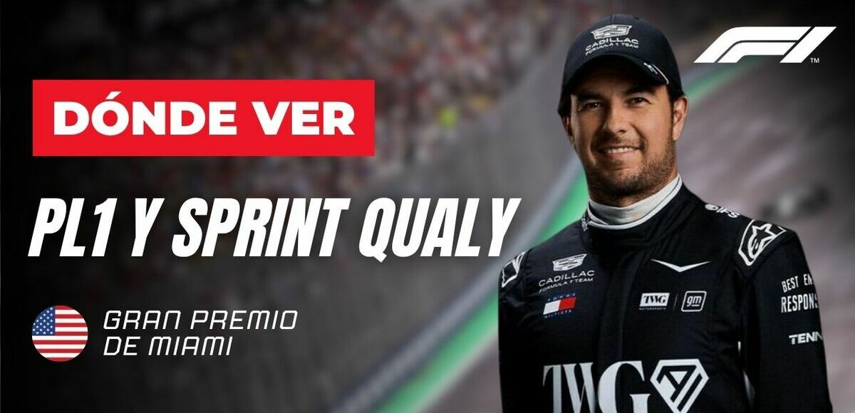 Este 1 de mayo inicia el GP de Miami 2026 de la F1 (Diseño mediotiempo | @Cadillac_F1)