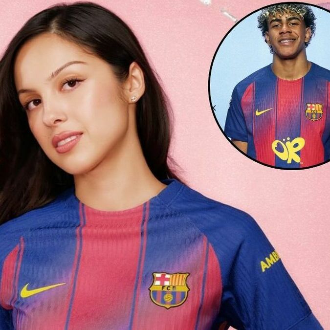 Olivia Rodrigo aparecerá en el jersey del FC Barcelona | Foto: @fcbarcelona, Captura