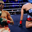 Benavidez acabó con el Zurdo Ramírez en 6. (Captura)