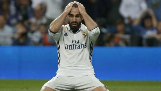 Carvajal volvió a ser víctima de las lesiones (Reuters)