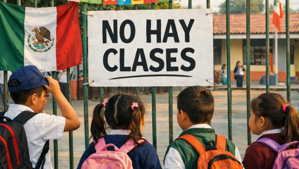 Estados que no tendrán clases este lunes 23 de febrero por seguridad| Foto: IA