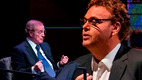 Faitelson y José Ramón Fernández hoy lucen irreconciliables. (Foto: Mexsport)