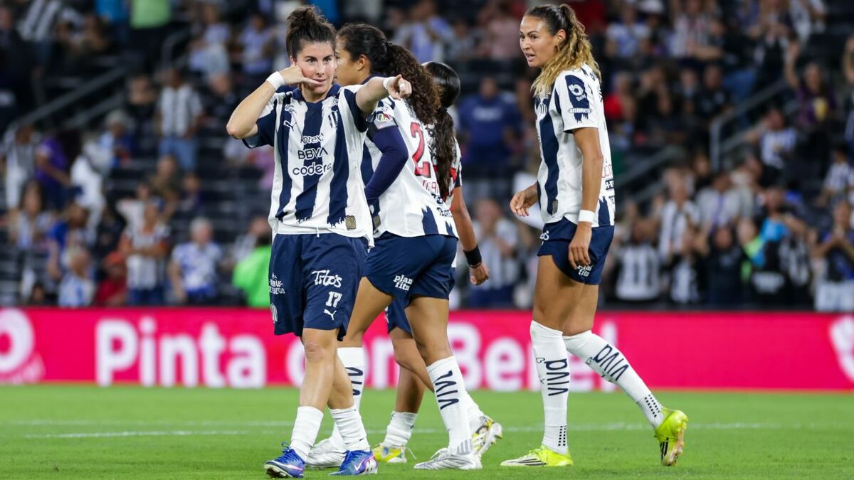 Lucía García firma un hat-trick y Rayadas golea 4-0 a Cruz Azul para clasificar a semifinales — image 1