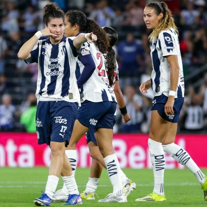 Lucía García hizo hat-trick ante Cruz Azul (Imago7)