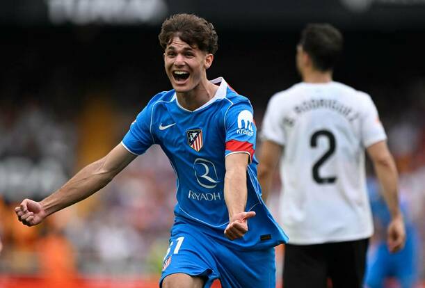 Miguel Cubo sentenció el partido para Atlético de Madrid / Reuters